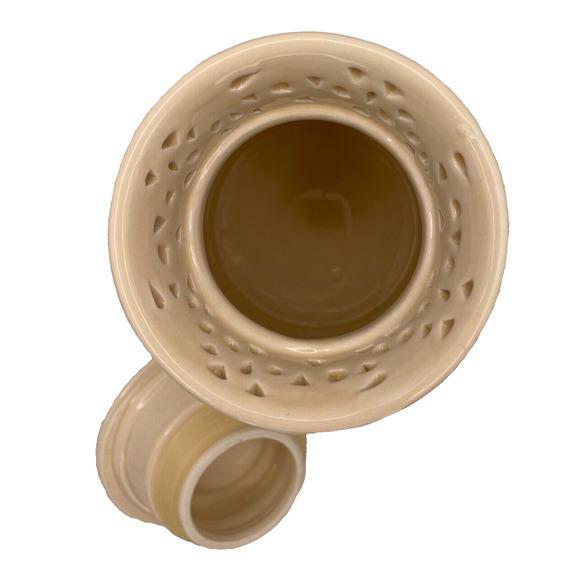 Pre-owned Ceramic Coffee Jar From California Pantry 6.75" Hermetic Seal - Picture 10 of 10